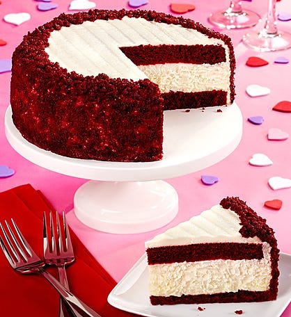 Junior's® Red Velvet Cheesecake by 1800Baskets.com